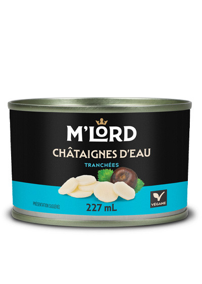 Water Chestnuts - Sliced