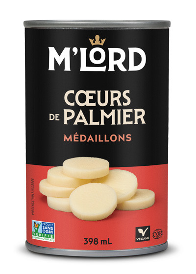Coeurs de palmier - Médaillons