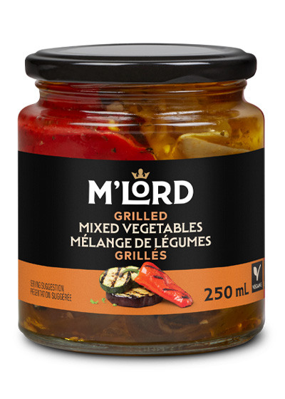 Mélange de légumes grillés