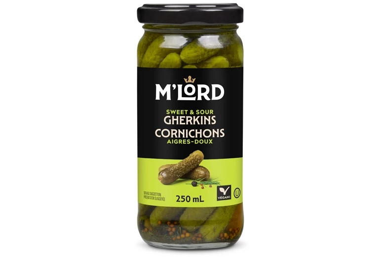 Cornichons aigres-doux